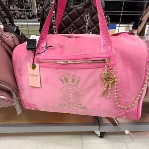 Juicy Couture Vibrant Pink Travel Bag